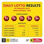 or lottery results